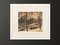 Cornelis Brandenburg, Amsterdam en Hiver, Gravure à l'Eau-Forte sur Papier Noir & Blanc, Encadrée 1