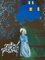 Peter Dahl, Lady at Night, Litografia a colori su carta, Incorniciato, Immagine 3