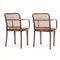 Model A 811/1 F Armchairs by Josef Hoffmannn for Thonet, 1930s, Set of 2 12