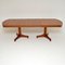 Vintage Walnut Extending Dining Table, 1960s, Image 1