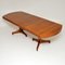 Vintage Walnut Extending Dining Table, 1960s, Image 5