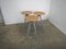 Vintage Fixed Stool in Beech, 1950s 7