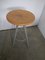 Vintage Fixed Stool in Beech, 1950s 1