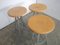 Vintage Fixed Stool in Beech, 1950s, Image 8