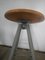 Vintage Fixed Stool in Beech, 1950s, Image 3