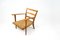 Armchair with Rope Seat in the Style of Gio Ponti, Image 1