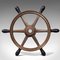Heavy Antique English Victorian Bronze Ship's Wheel,1850s 4
