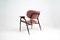 Italian Dark Pink Lounge Chair by Gastone Rinaldi for Rima, 1960s, Image 3