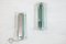 Sconces in Glass and Chromed Metal from Veca, Italy, 1970s, Set of 2, Image 6