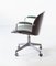 Swivel Desk Chair in Green Skai and Walnut by Ico Parisi for MIM, Italy, 1950s, Image 6