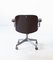 Swivel Desk Chair in Green Skai and Walnut by Ico Parisi for MIM, Italy, 1950s, Image 8