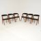 Danish Afromosia Dining Chairs by Kai Kristiansen, Set of 6, Image 4