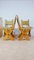 Large Oak & Leather Dining Chairs by Bram Sprij, the Netherlands, Set of 4 2