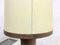 Lámpara de mesa de cuero de Charlotte Wawower, años 60, Imagen 7