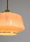 Mid-Century Glass & Brass Pendant Lamp, Set of 2, Image 16