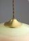 Lámpara colgante Mid-Century de vidrio y latón. Juego de 2, Imagen 10