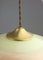 Mid-Century Glass & Brass Pendant Lamp, Set of 2 10