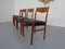 Danish Teak Dining Chairs from Glyngore Stolefabrik, 1960s, Set of 4, Image 5