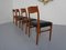 Danish Teak Dining Chairs from Glyngore Stolefabrik, 1960s, Set of 4 7