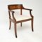 Antique Swedish Satin Birch Desk Chair 3