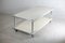 Coffee Table in Lacquered Steel Cream, France, 1970s 8