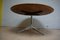 Large Round Oak Dining Table Attributed to Florence Knoll Bassett for Knoll Inc. / Knoll International 2