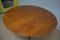 Large Round Oak Dining Table Attributed to Florence Knoll Bassett for Knoll Inc. / Knoll International 5