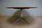 Large Round Oak Dining Table Attributed to Florence Knoll Bassett for Knoll Inc. / Knoll International 3