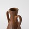 Vaso in ceramica smaltata marrone di Pierre Biron, Belgio, anni '30, Immagine 6
