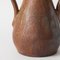 Vaso in ceramica smaltata marrone di Pierre Biron, Belgio, anni '30, Immagine 3