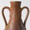 Jarrón belga de cerámica esmaltada en marrón de Pierre Biron, años 30, Imagen 4