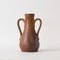 Belgian Brown Glazed Ceramic Vase by Pierre Biron, 1930s 1