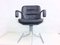 Brown Leather Desk Chair by Herbert Hirche for Mauser, 1960s, Image 1
