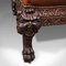 Antique Gothic Window Seat in Oak, Italy, Image 12