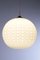 Vintage Milk Glass Hanging Lamp from Peill and Putzler, Germany, 1960s, Image 2