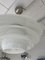 Italian Ufo Smoke White Murano Glass Pendant Light, 1970s, Image 5