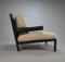 Leather and Linnen Baisity Chair by Antonio Citterio for B&B Italia, 1980s 2