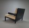 Leather and Linnen Baisity Chair by Antonio Citterio for B&B Italia, 1980s 5