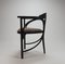 Black Lacquered 225 Thonet Armchairs, 1988s, Set of 6 4