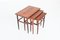 Danish Rosewood Nesting Tables by Arne Hovmand Olsen, 1960, Set of 3 1