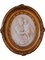 Medaglioni raffiguranti la mamma e il bambino, finto marmo in resina, set di 2, Immagine 2