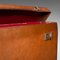 Antique English Record Producers Attache Briefcase in Leather, 1920s, Image 9