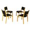 Bentwood Side Chairs by Wilhelm Ritz for Wilkhahn, 1960s, Set of 4 1