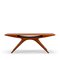 Danish Teak Smile Table by Johannes Andersen for CFC Silkeborg, 1950s, Image 2