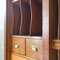 Industrial Portuguese Oak Tambour Door Filing Cabinet from Olaio, 1940s, Image 17
