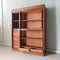 Industrial Portuguese Oak Tambour Door Filing Cabinet from Olaio, 1940s, Image 8