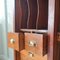 Industrial Portuguese Oak Tambour Door Filing Cabinet from Olaio, 1940s 16