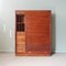 Industrial Portuguese Oak Tambour Door Filing Cabinet from Olaio, 1940s 3