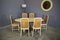 Table and Chairs Set by Mario Sabot, 1970s, Set of 7, Image 2