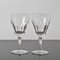 Hand-Cut Crystal Water Goblets from Val Saint Lambert, 1950s, Set of 2, Image 1